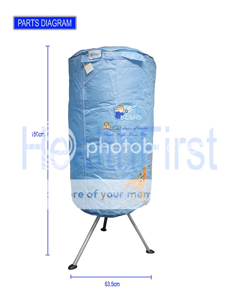 Portable Electric Clothes Dryer Dry Buddy Wardrobe Electric Saving New